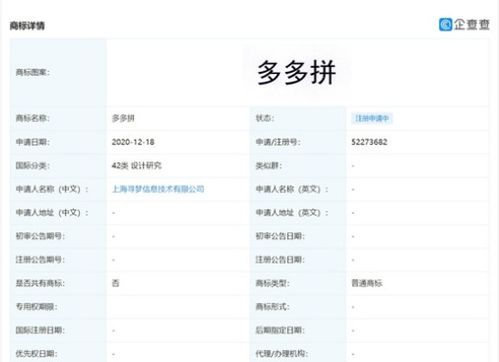 匯桔網與拼多多競相申請“多多拼”商標 注冊防御商標有何深意？